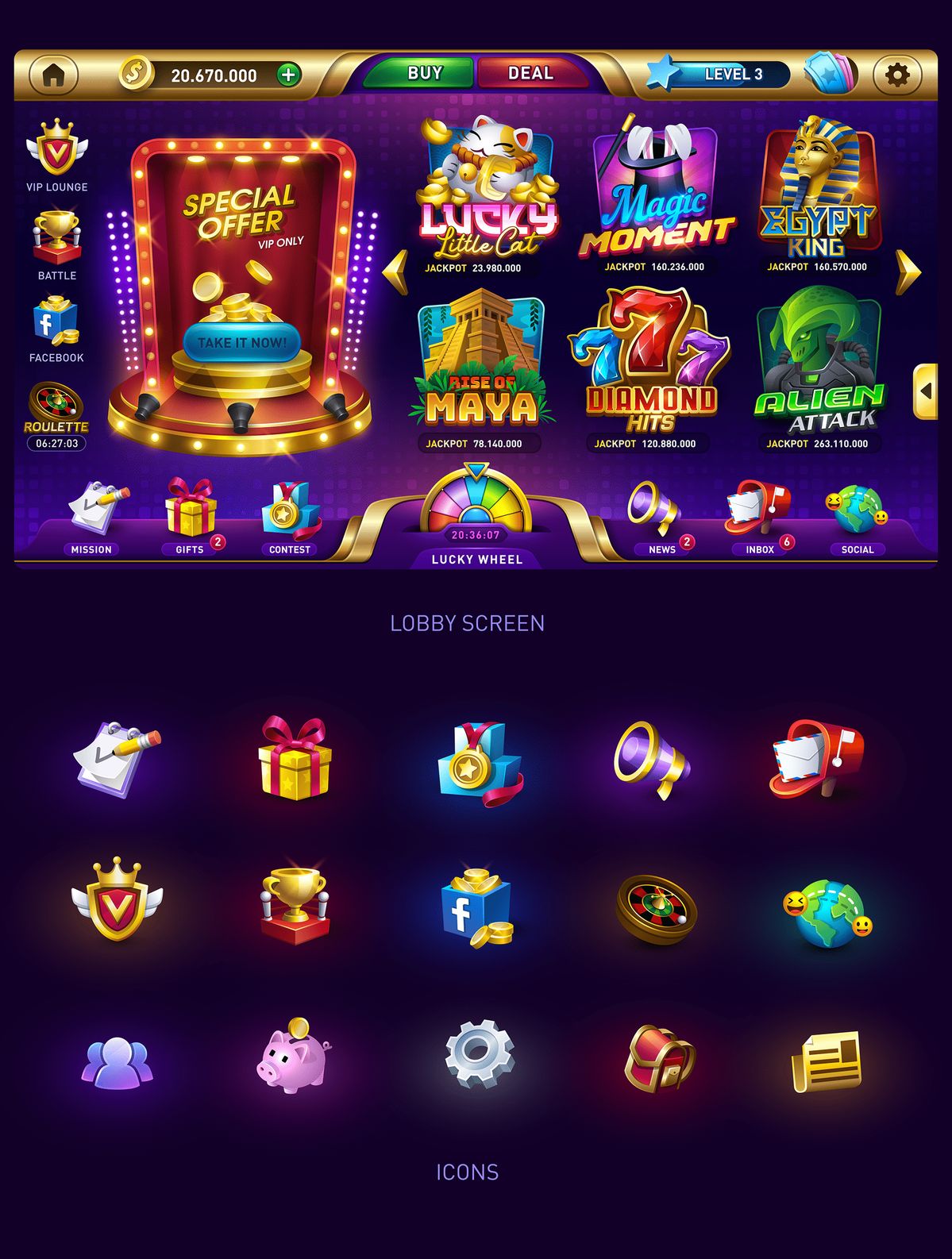 Jackpot Island Slots